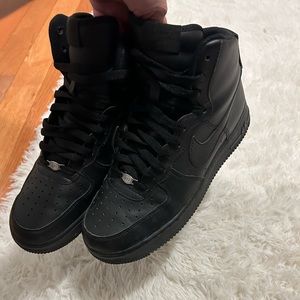 Air Force 1 All black, high tops
